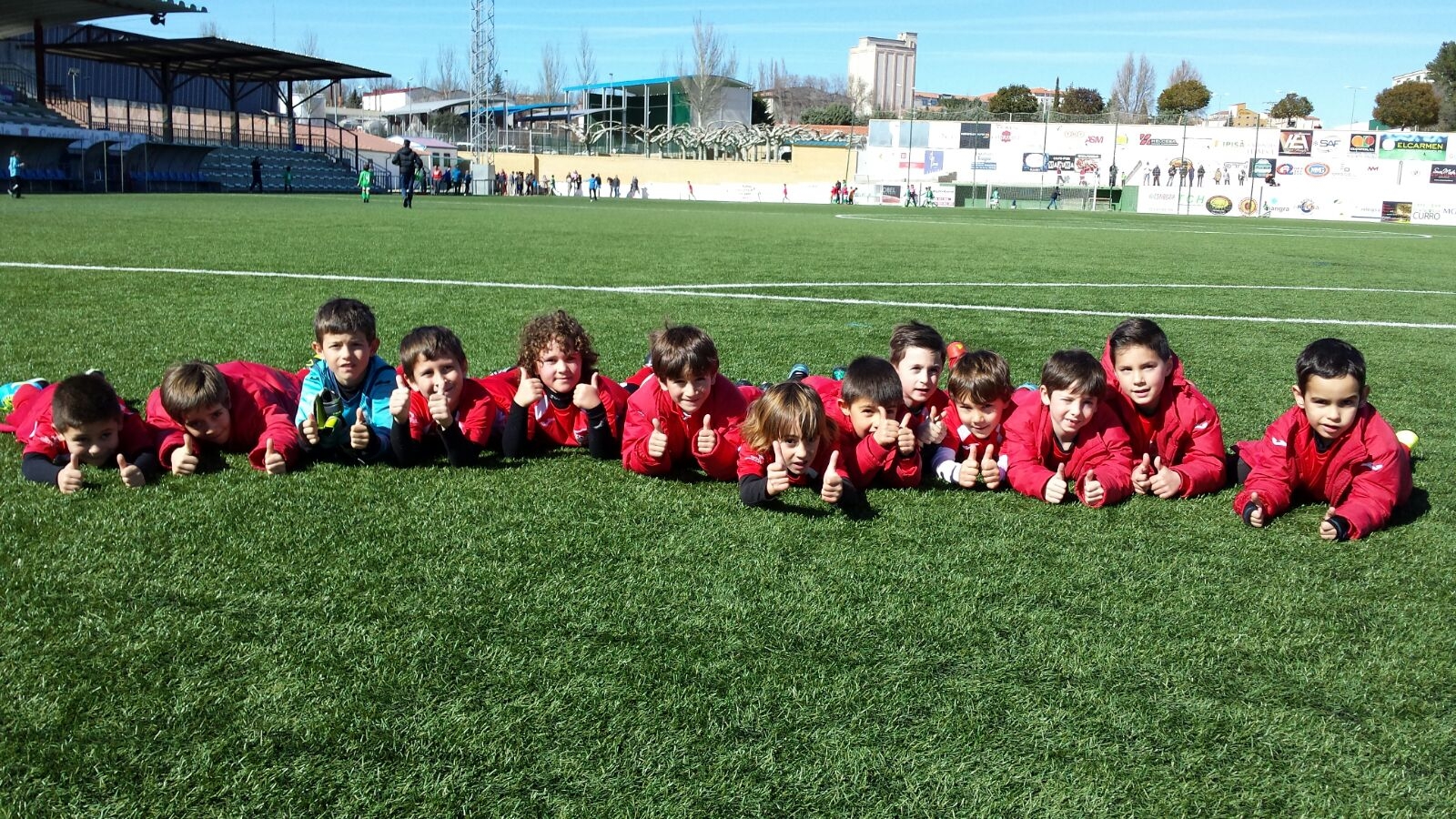 Gran partido del PreBenjamin C frente al Guijuelo (0-16)