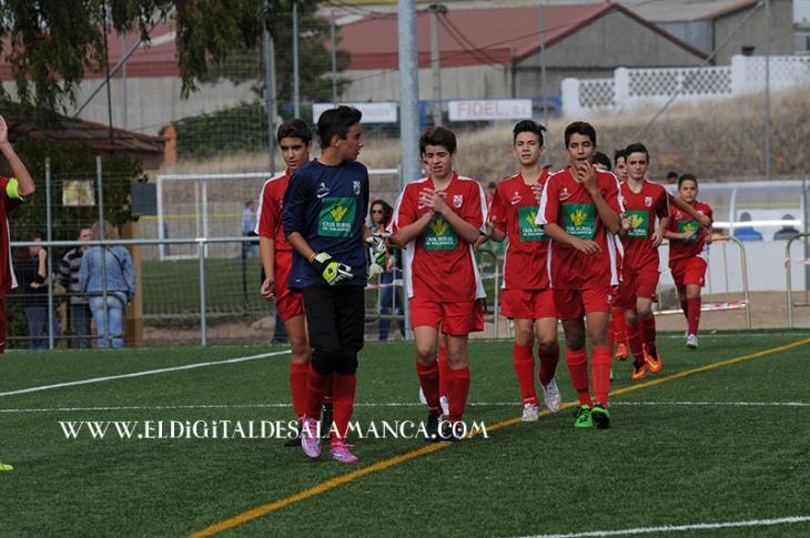 El Navega B 'mata' a la contra al Helmántico B en la 2ª Cadete