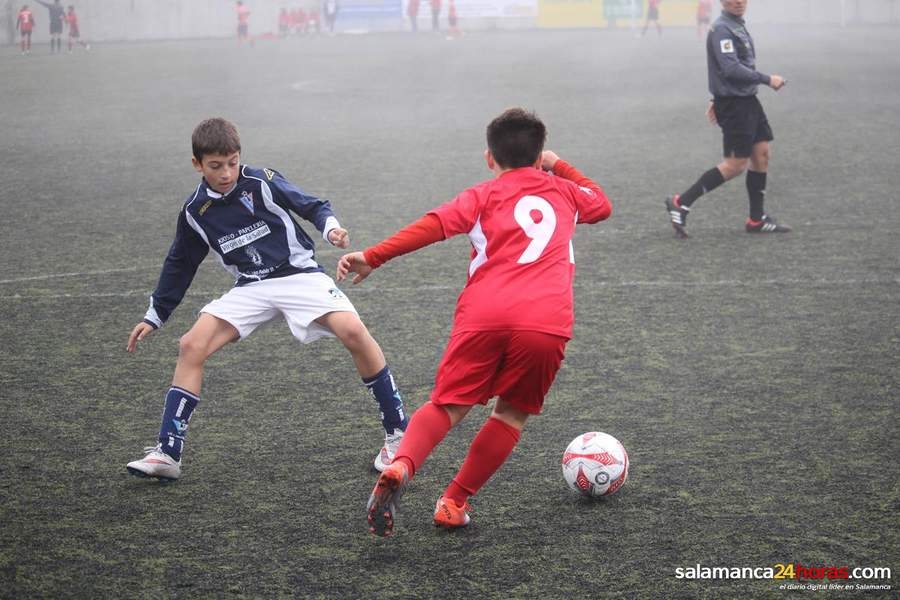 El Alevin A gana 4-0 al Villamayor