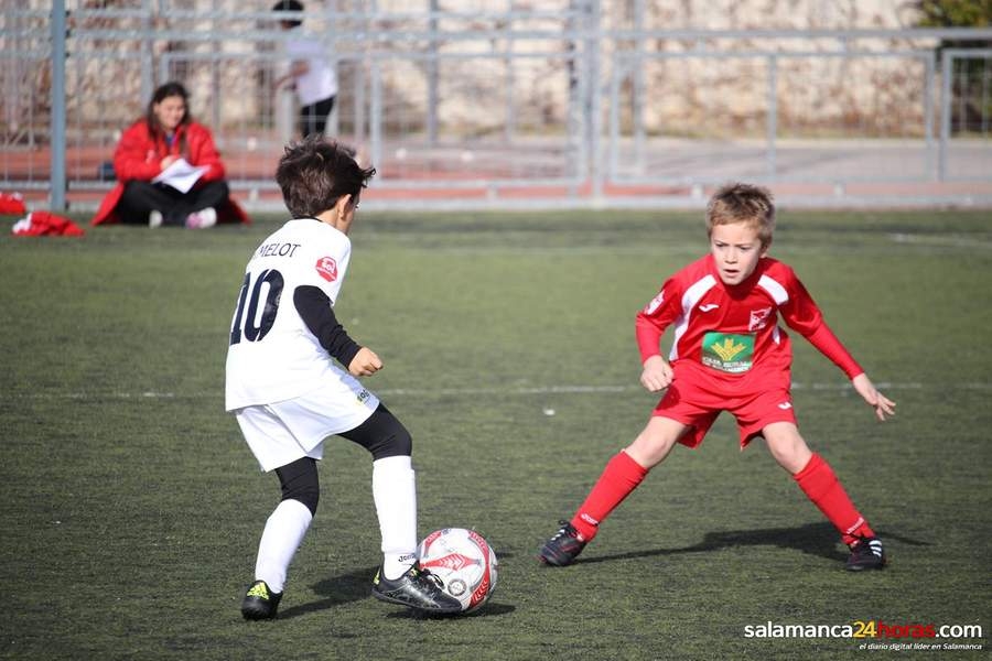 Gran partido del PreBenjamin A frente al Hergar (2-1)