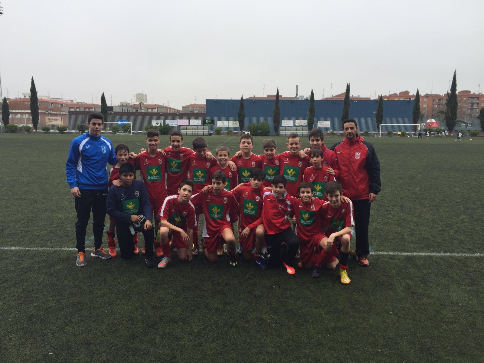 Gran victoria del Infantil B frente a Pizarrales 5-0.