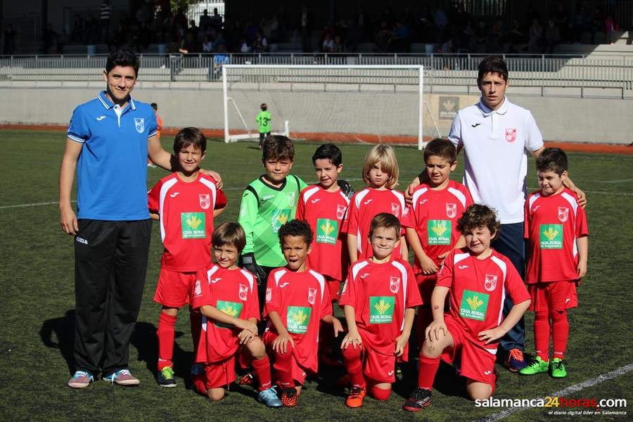 Empate del Prebenjamin B frente al Carbajosa.