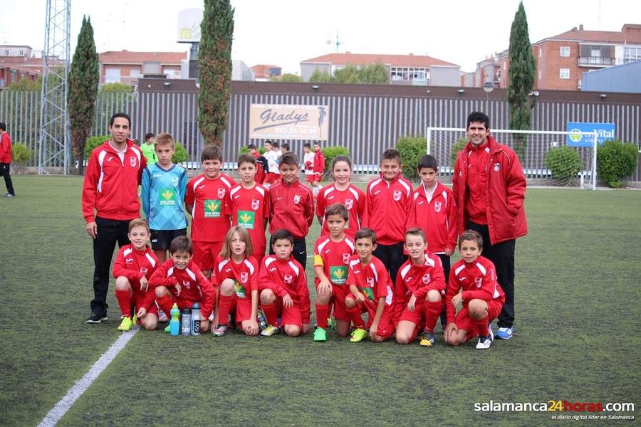 Primera victoria del Alevin B en liga.