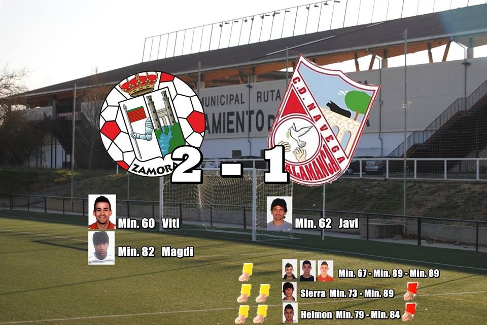 El Navega Aficionado cae derrotado en su visita a Zamora pese a realizar un gran partido.